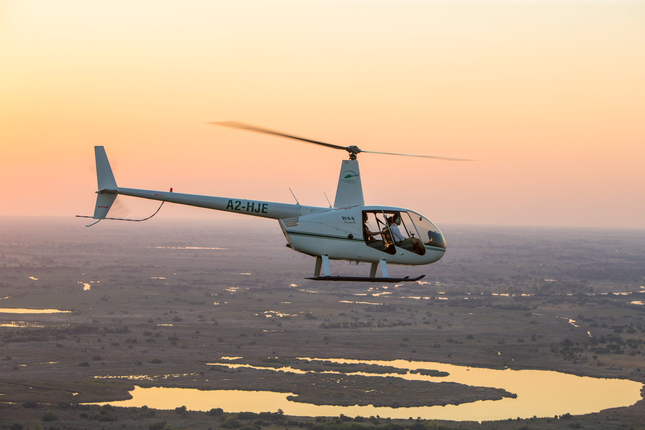 Okavango Delta - Helicopter Flip-05